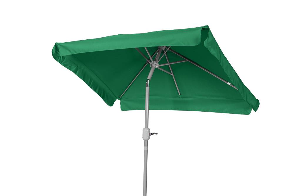 Merxx Schirm 160 x 230 cm 38 mm Rohr grün 2025