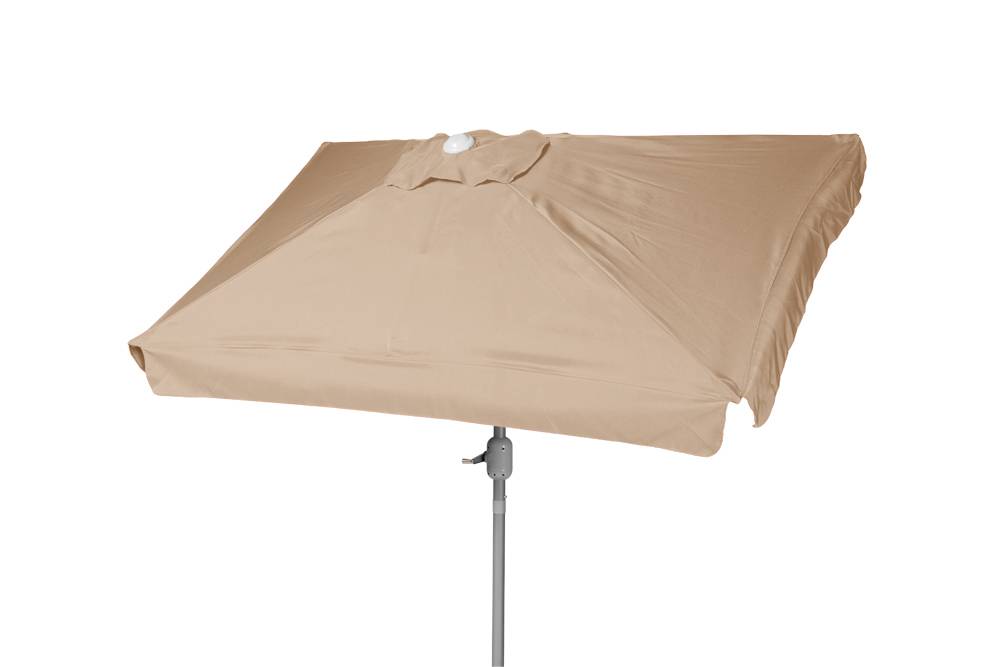 Merxx Schirm 200 x 300 cm 38 mm Rohr beige Outlet
