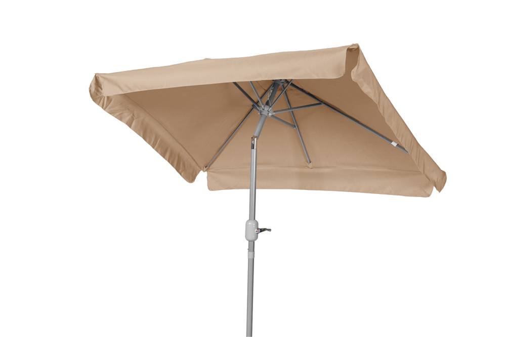 Merxx Schirm 200 x 300 cm 38 mm Rohr beige Outlet