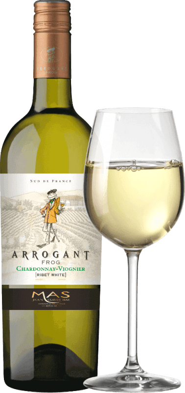 vinello Ribet White Chardonnay Viognier - Arrogant Frog Wochenangebot