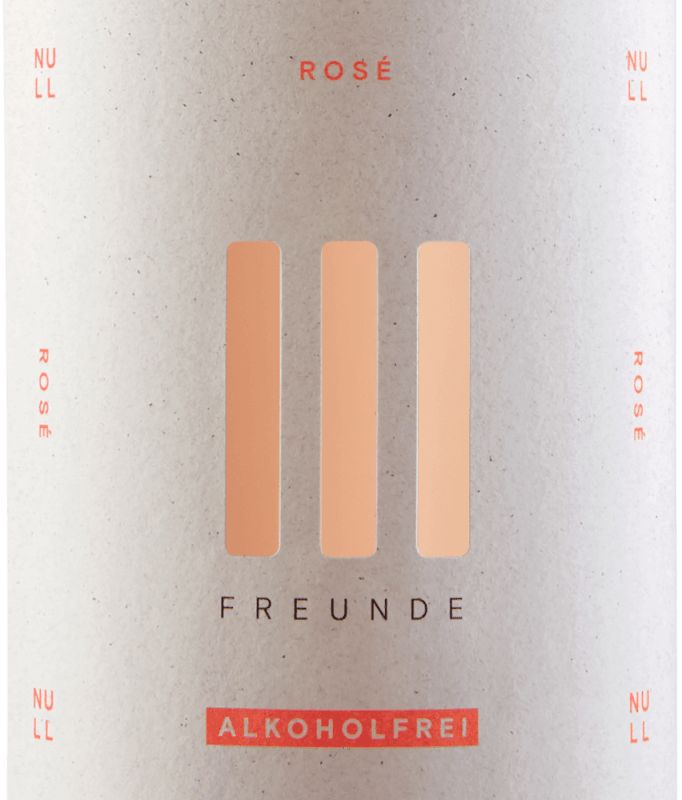 vinello Rosé Null alkoholfrei - Drei Freunde Letzte 3 Tage