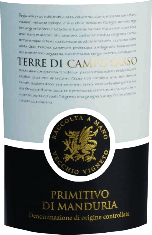vinello Primitivo di Manduria DOC - Terre di Campo Sasso 2025