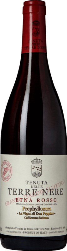 vinello Etna Rosso Prephylloxera-La Vigna di Don Peppino Calderara Sottana Sicilia DOC - Tenuta delle Terre Nere