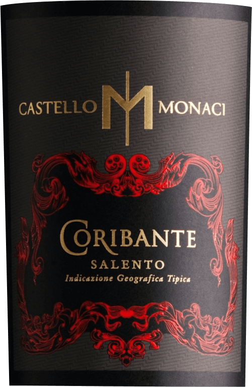 vinello Coribante Syrah Malvasia Nera Salento IGT - Castello Monaci Kostenlose Rückgabe