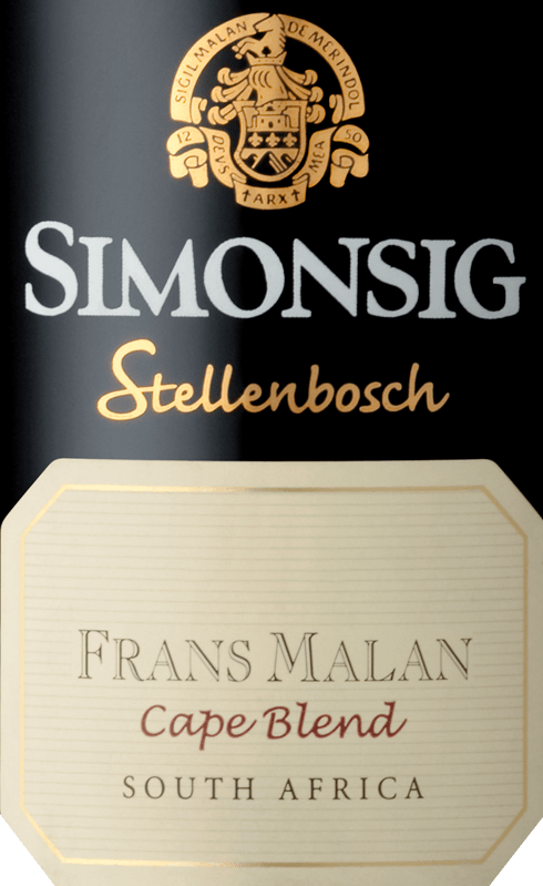 vinello Frans Malan Cape Blend - Simonsig Kostenlose Rückgabe