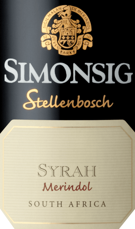 vinello Merindol Syrah - Simonsig Begrenzte Freigabe