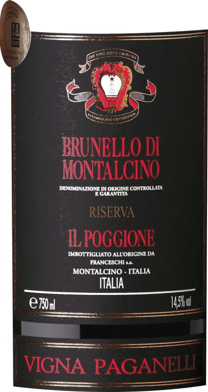 vinello Vigna Paganelli Brunello di Montalcino Riserva DOCG 1 5 l Magnum in OHK - Tenuta il Poggione Letzte 3 Tage