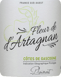 vinello Fleur de d'Artagnan Blanc Côtes de Gascogne - Plaimont Rabatt