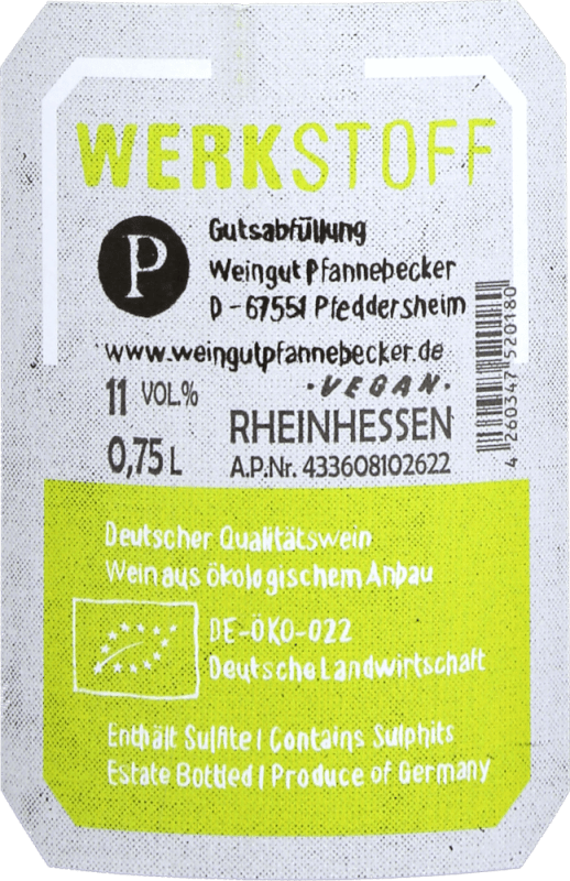 vinello Werkstoff Cuvée Weiß - Pfannebecker Vierteljährliche Förderung
