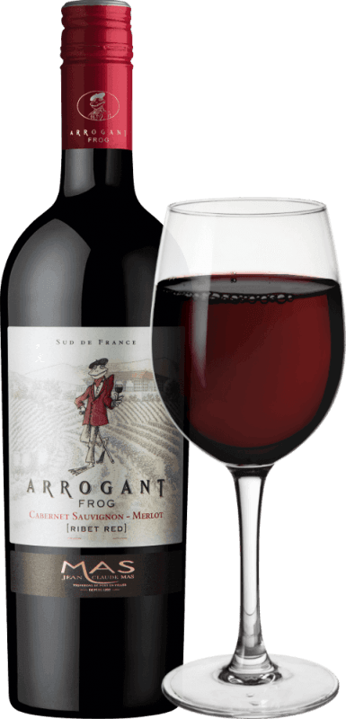 vinello Ribet Red Cabernet Sauvignon Merlot - Arrogant Frog Im Verkauf