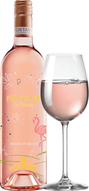 vinello Merlot Rosé serigrafiert - Fortant de France Günstig kaufen