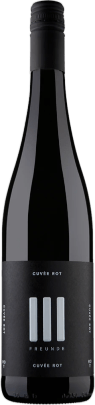 vinello Rotwein Cuvée halbtrocken - Drei Freunde