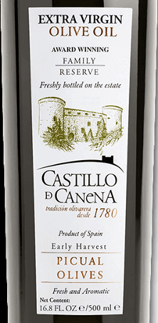 vinello Reserva Familiar Picual Natives Olivenöl 0 5 l - Castillo de Canena JETZT KAUFEN