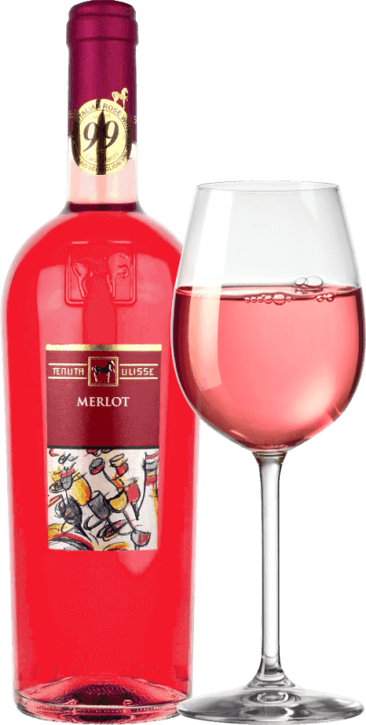 vinello Merlot Rosato Terre di Chieti IGT - Tenuta Ulisse Fabrikladen