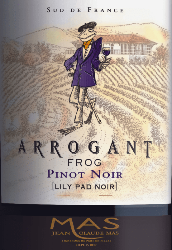 vinello Pinot Noir Lily Pad Noir IGP - Arrogant Frog Neueste Mode