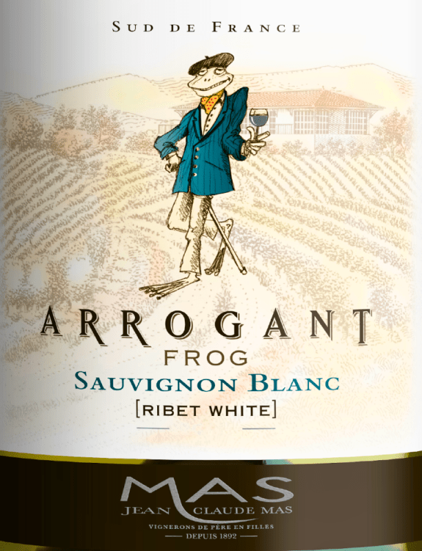 vinello Ribet White Sauvignon Blanc IGP - Arrogant Frog Im Verkauf