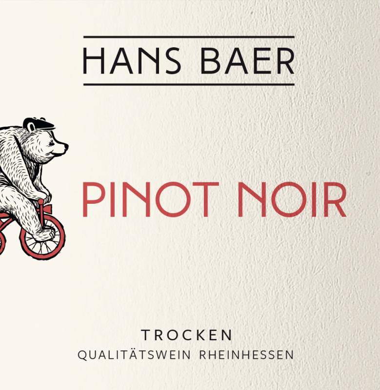 vinello Pinot Noir trocken - Hans Baer 50% Rabatt für begrenzte Zeit
