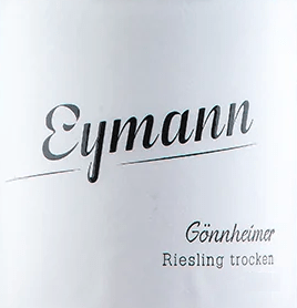 vinello Gönnheimer Riesling - Weingut Eymann Auslauf