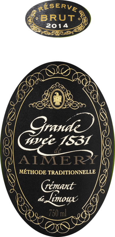vinello Aimery Grande Cuvée 1531 Réserve Crémant Brut AOP - Sieur d'Arques Outlet