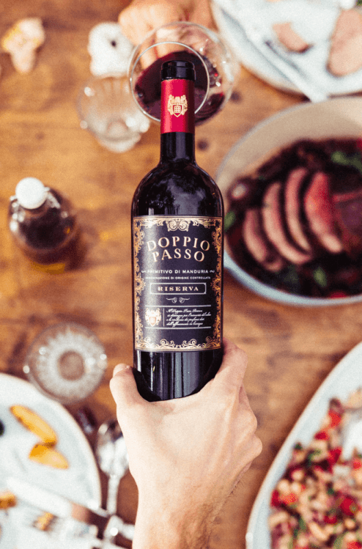 vinello Doppio Passo Primitivo di Manduria Riserva - CVCB Discount Store für neue Produkte