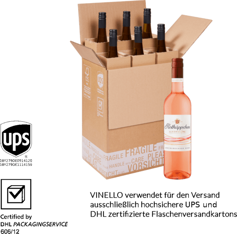 vinello Spätburgunder Rosé alkoholfrei - Rotkäppchen Rabatte dieses Monats