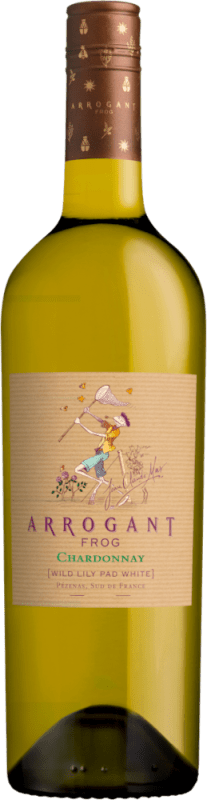 vinello Chardonnay Wild Lily Pad White Organic IGP - Arrogant Frog