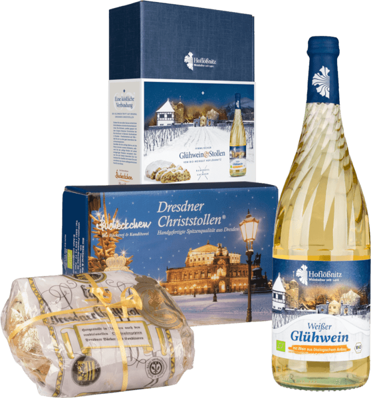 vinello Glühwein & Stollen Paket - Weingut Hoflößnitz