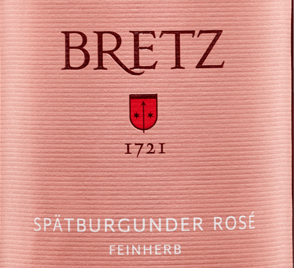 vinello Spätburgunder Rosé feinherb - Bretz Sonderangebote