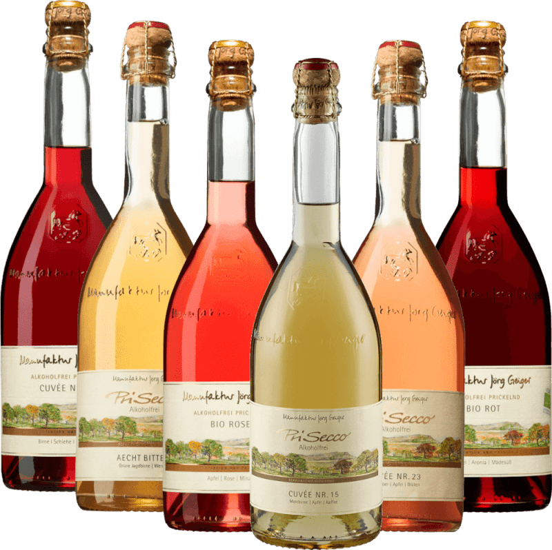 vinello Alkoholfreies Genuss Ensemble mit Jörg Geiger - 6x Probierpaket Neueste Mode