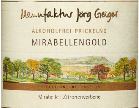 vinello Mirabellengold alkoholfrei prickelnd - Manufaktur Jörg Geiger Zeitlich begrenztes Angebot