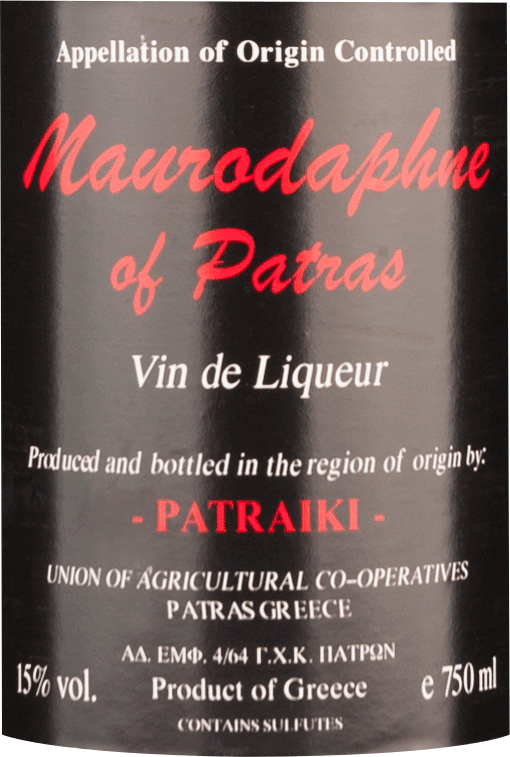 vinello Mavrodaphne of Patras - Patraiki Hotsell