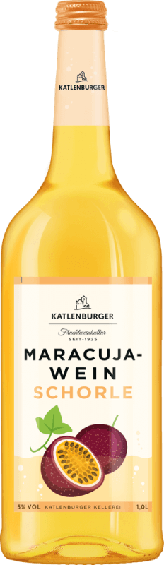 vinello Fruchtweinschorle Maracuja 1 l - Katlenburger Kellerei