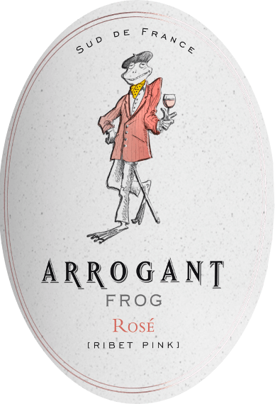 vinello Ribet Pink Syrah Rosé - Arrogant Frog Begrenztes Angebot