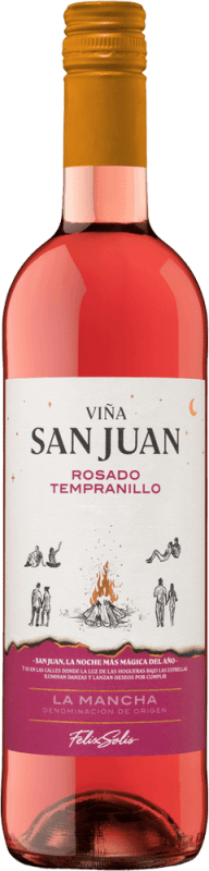 vinello Viña San Juan Tempranillo Rosado La Mancha DO - Felix Solis Nur noch ein Tag übrig