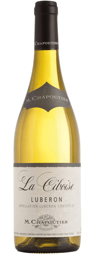 vinello La Ciboise blanc Lubéron AOC - M. Chapoutier