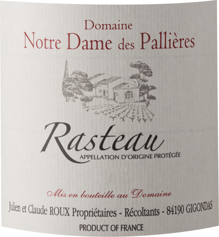 vinello Rasteau AOP - Domaine Notre Dame des Pallieres Letzter Tag
