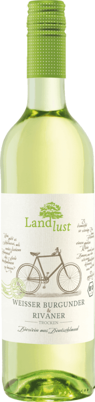 vinello Weißer Burgunder und Rivaner trocken - Landlust zollfrei
