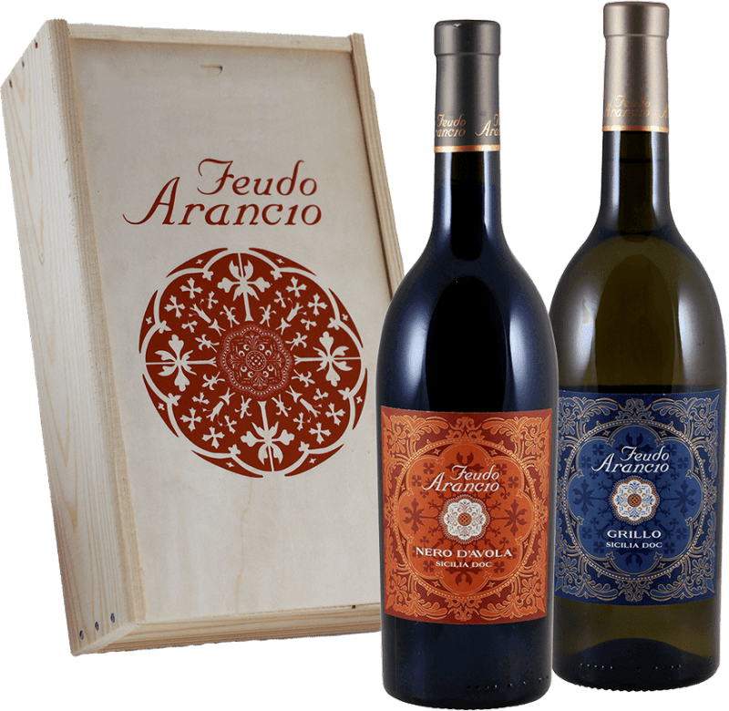 vinello Nero d'Avola & Grillo Sicilia DOC in GP - Feudo Arancio